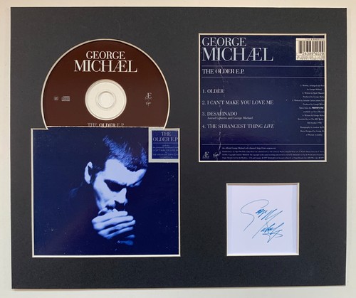 George michael signed - -,