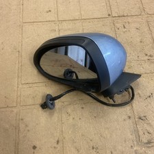 2006-2019 VAUXHALL CORSA D/E PASSENGER ELECTRIC WING MIRROR IN AIR BLUE 