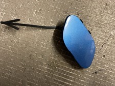 Vauxhall Corsa E 2014-2019 front towing eye cover. Blue. 13399230.  #JL753