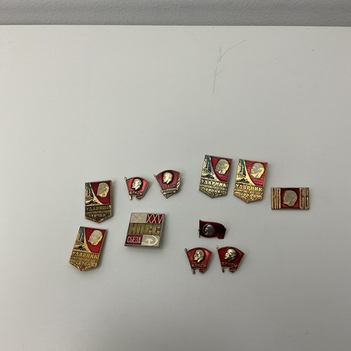 Soviet era enamel - soviet, badges