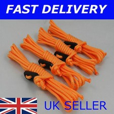 🔥X4 ORANGE Guy Line Ropes