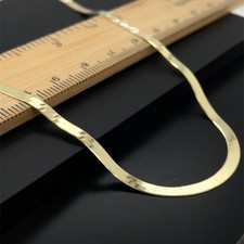 3mm Flat Snake Chain 9ct