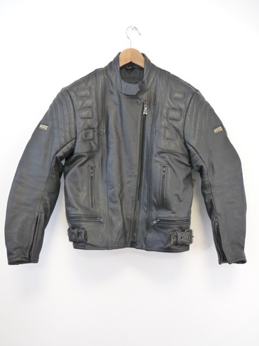 Akito black motorcycle leather - akito,