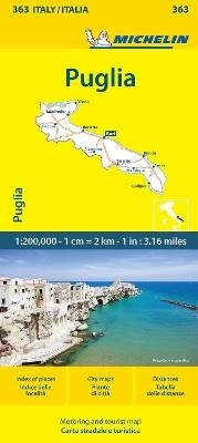Puglia michelin local - -, map