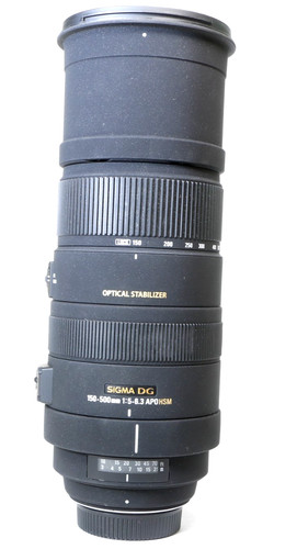 Sigma 150 500mm 3 apo - apo, dg