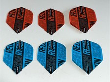 RED DRAGON HARDCORE XT PRINT FLIGHTS X2 SETS RED BLUE