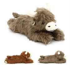 Highland Cow Doorstop | Fabric