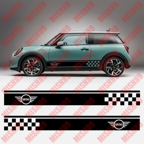 Mini cooper graphics - graphics, side