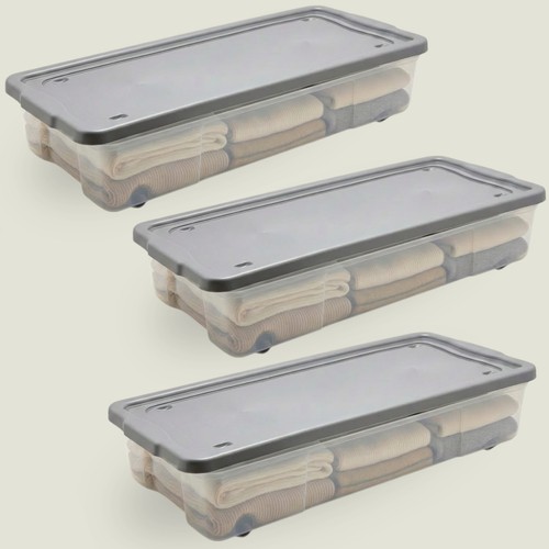 Pack 47l underbed plastic - pack,
