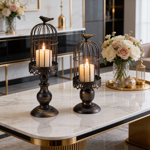 Vintage metal tabletop - 2x,