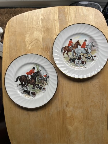 Pair vintage english bone - of,
