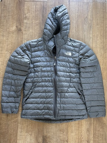 Boys grey north face puffer - grey,