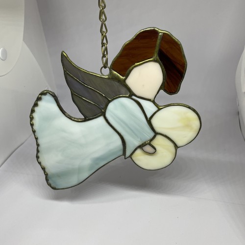 Vintage stained glass sun - vintage,