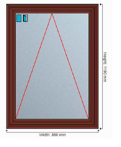 Window upvc double glazed - double,