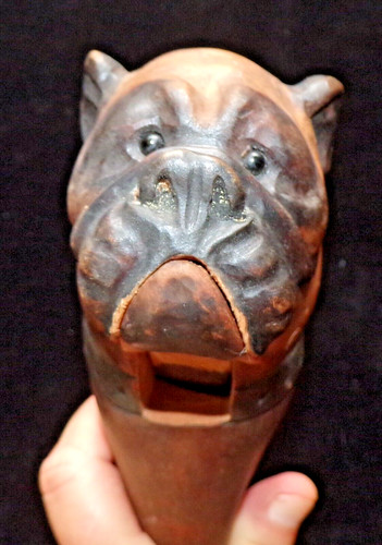 Boxer dog nutcracker with - dog,