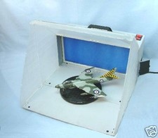 NEW IMPROVED VERSION EXPO AB500 PORTABLE AIRBRUSH SPRAY BOOTH & EXTRACTOR FAN