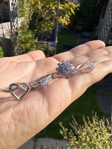 Job lot sterling silver - lot,