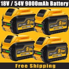 4X-1X Li-Ion Flexvolt Battery For DeWalt 18V 54V Battery DCB549 DCB546 / Charger