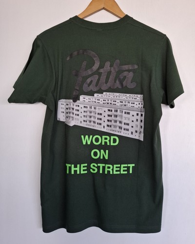 Patta word the street green - patta,