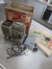 Vintage Eumig Imperial P8 Automatic 8mm Film Projector + Film + Wire Reel