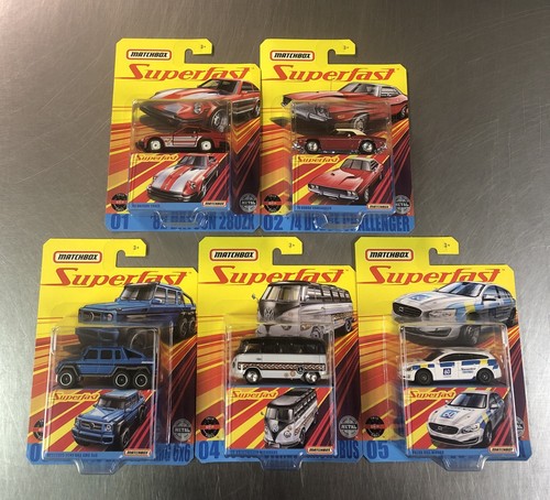 Matchbox 2020 superfast set - superfast, (set