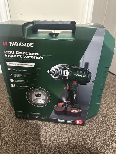 Parkside 20v cordless impact - 20v,