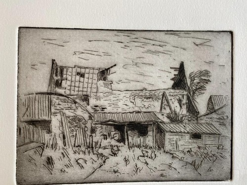 Etching martin walton norfolk - martin,