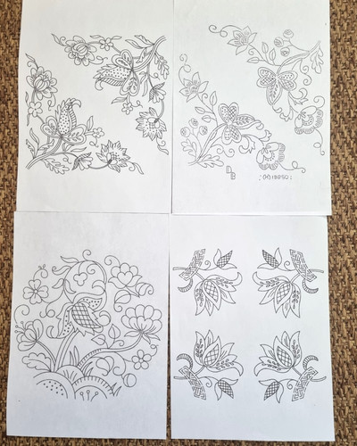 Embroidery transfers iron on - iron,