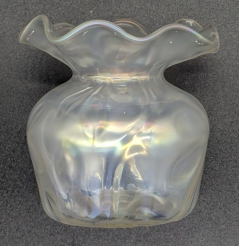 Antique hand blown - hand, iridescent