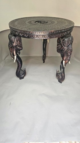 Anglo indian carved hardwood - anglo, -indian