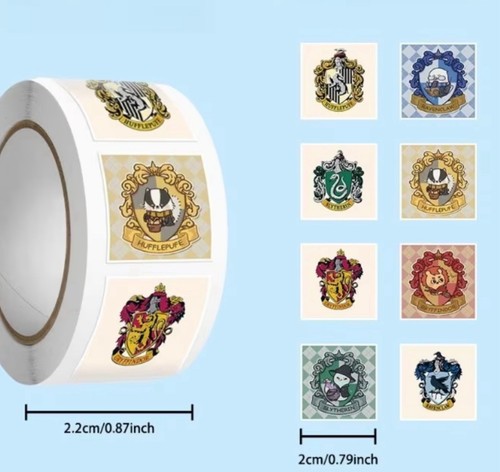 Harry potter crest stickers - potter,