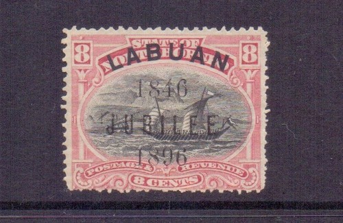 Labuan 1896 jubilee black - labuan,