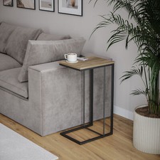 C Shaped Side End Table Coffee
