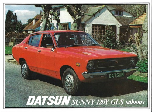 Datsun nissan sunny 120y gls - nissan,