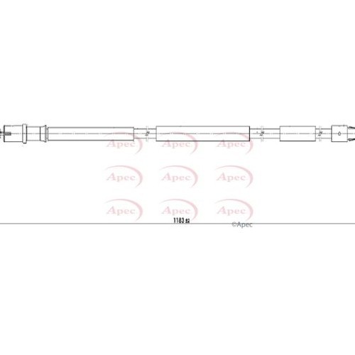 Apec cable pull parking brake - pull,,