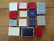 14  EMPTY card BOXES  as used