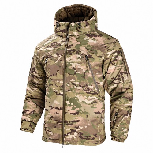 Men padded camouflage jacket - men's,