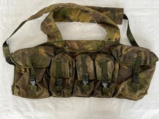 British Army DPM Chest Rig Tactical Airborne Webbing Vest NI [PL11]