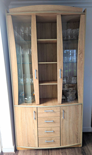 Glass fronted display - glass,