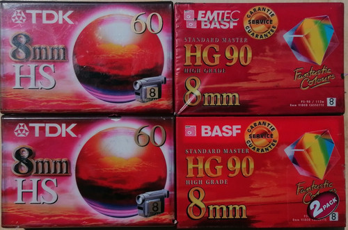 Tdk 8mm hs60 basf hg90 - hs60,