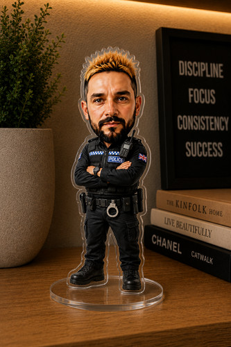 Personalised police officer - personalised,