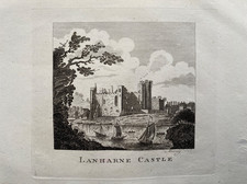 1764 Antique Print; Castell