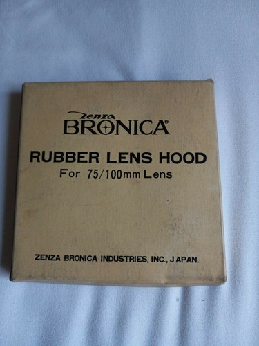 Zenza bronica rubber lens - zenza,