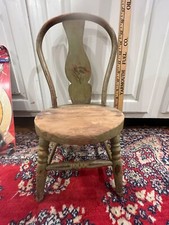 c.1840 AAFA folk art old green