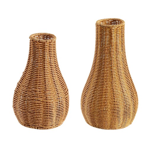 Handcrafted wicker vase for - wicker,