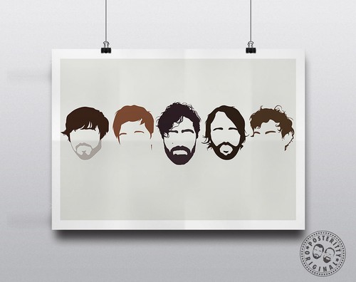 Foals minimalist poster - -,