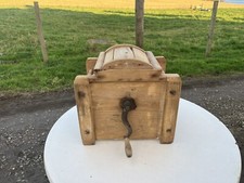 Vintage Wooden Butter Churn / Rustic Victorian Butter Churn / Pine