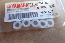 YAMAHA TTR125 TZR250 WR250F YZF-R1  GENUINE COWLING WASHERS x5 - # 2TK-21757-00