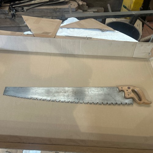 Vintage logging saw 3 ft - vintage,