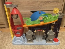 Fisher-Price Imaginext Disney Toy Story Pizza Planet Playset Used But Working